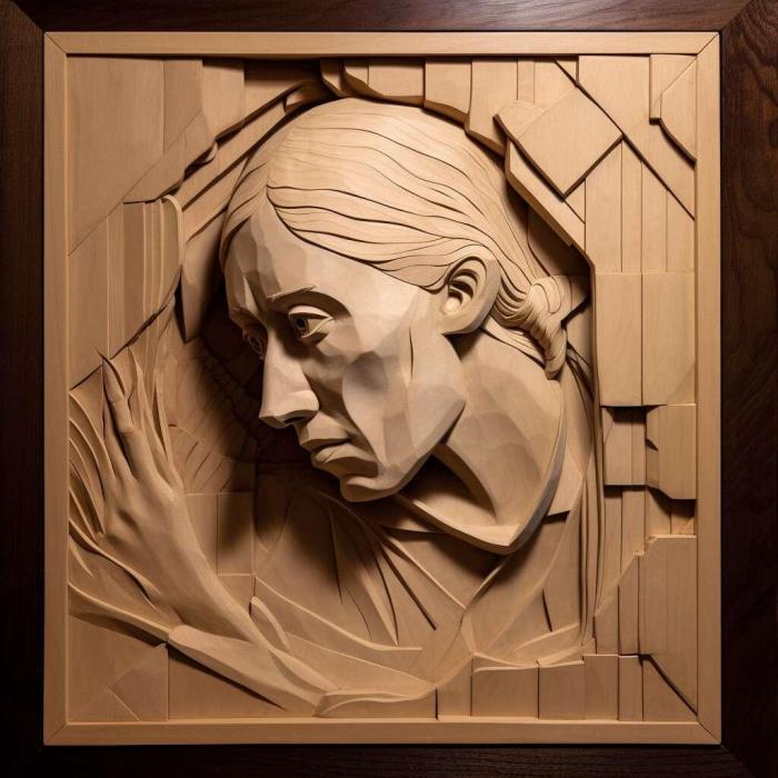 نموذج ثلاثي الأبعاد لآلة CNC 3D Art 